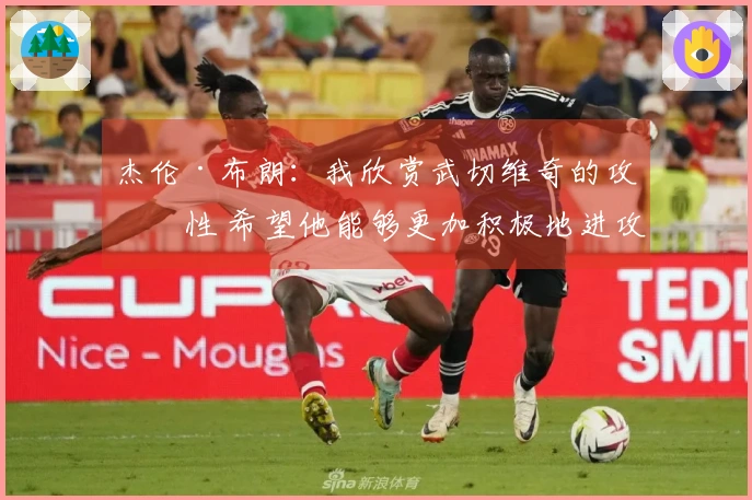 杰伦·布朗：我欣赏武切维奇的攻击性 希望他能够更加积极地进攻